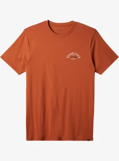 Mens Quiksilver Tees|Logo Lockup T-Shirt