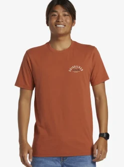 Mens Quiksilver Tees|Logo Lockup T-Shirt