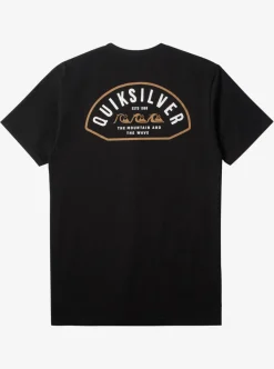 Mens Quiksilver Tees|Logo Lockup T-Shirt