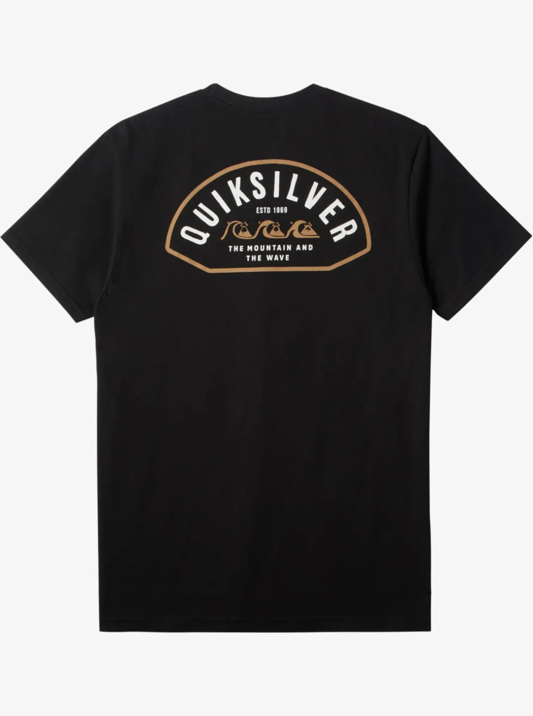 Mens Quiksilver Tees|Logo Lockup T-Shirt