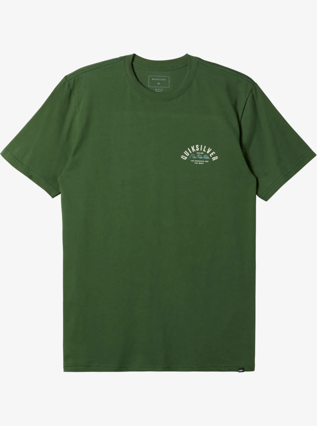 Mens Quiksilver Tees|Logo Lockup T-Shirt