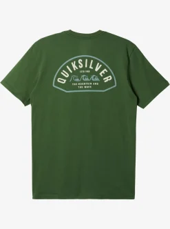 Mens Quiksilver Tees|Logo Lockup T-Shirt