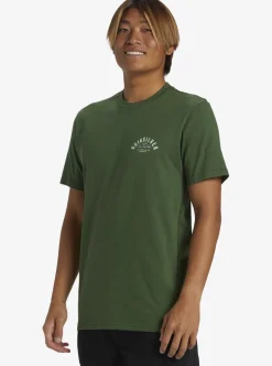 Mens Quiksilver Tees|Logo Lockup T-Shirt