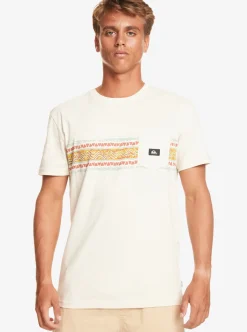 Mens Quiksilver Tees|Mesa Stripe Pocket T-Shirt