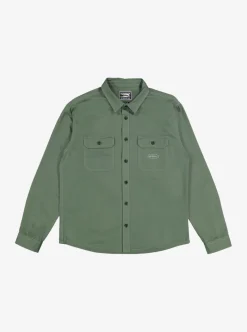 Mens Quiksilver Shirts & Polos|Mikey Long Sleeve Shirt