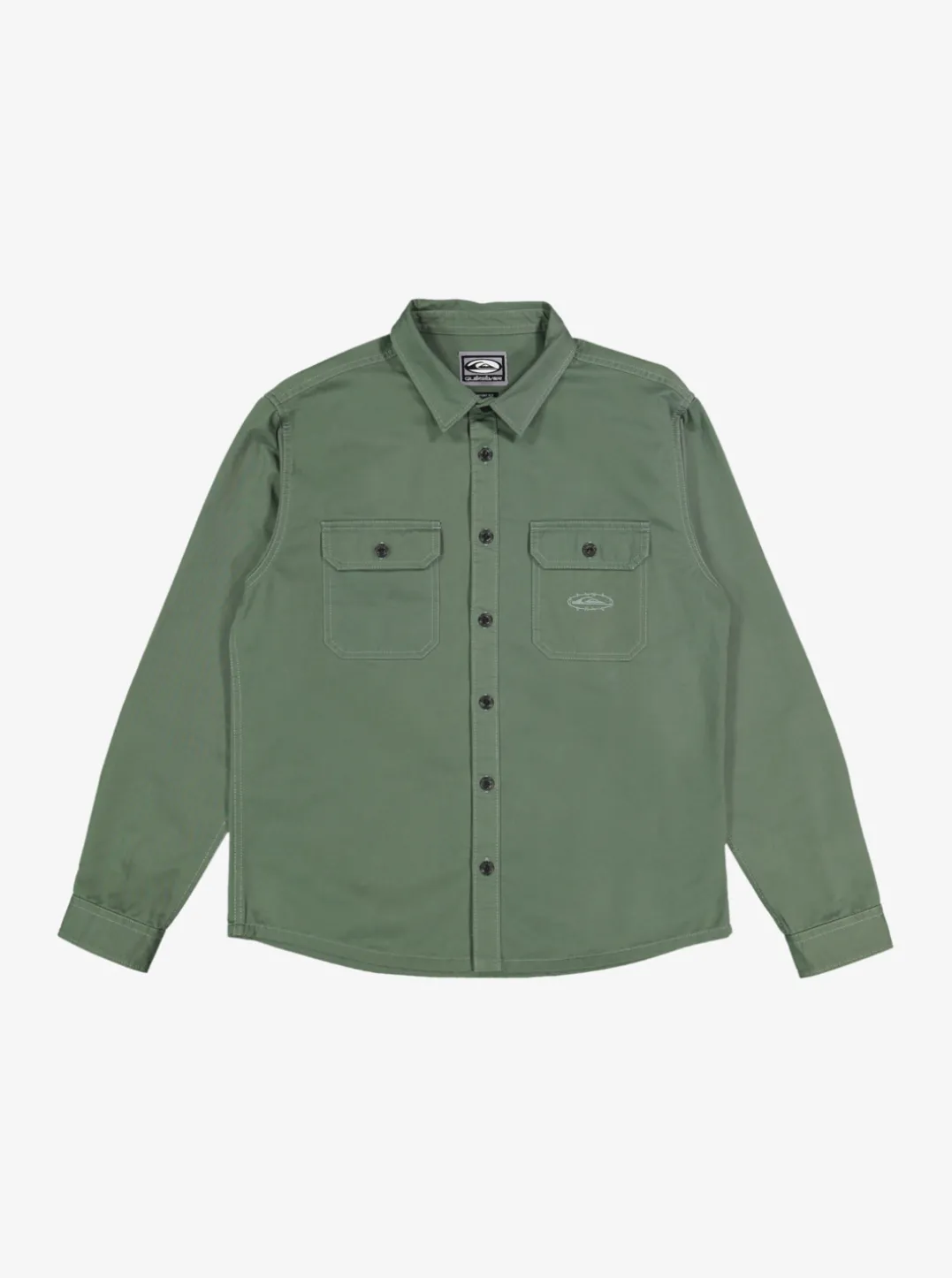 Mens Quiksilver Shirts & Polos|Mikey Long Sleeve Shirt
