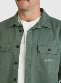Mens Quiksilver Shirts & Polos|Mikey Long Sleeve Shirt