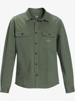 Mens Quiksilver Shirts & Polos|Mikey Long Sleeve Shirt