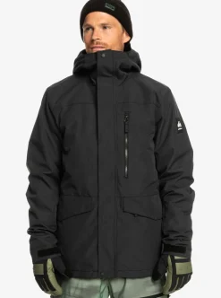 Mens Quiksilver Layers|Mission 3-In-1 Technical Snow Jacket