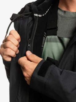Mens Quiksilver Layers|Mission 3-In-1 Technical Snow Jacket