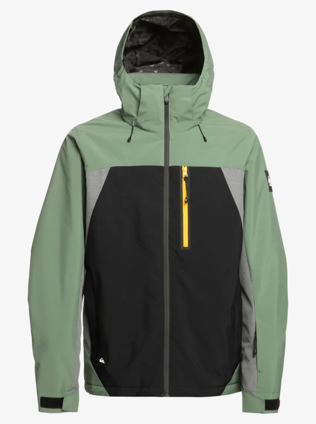 Mens Quiksilver Layers|Mission Plus Technical Snow Jacket