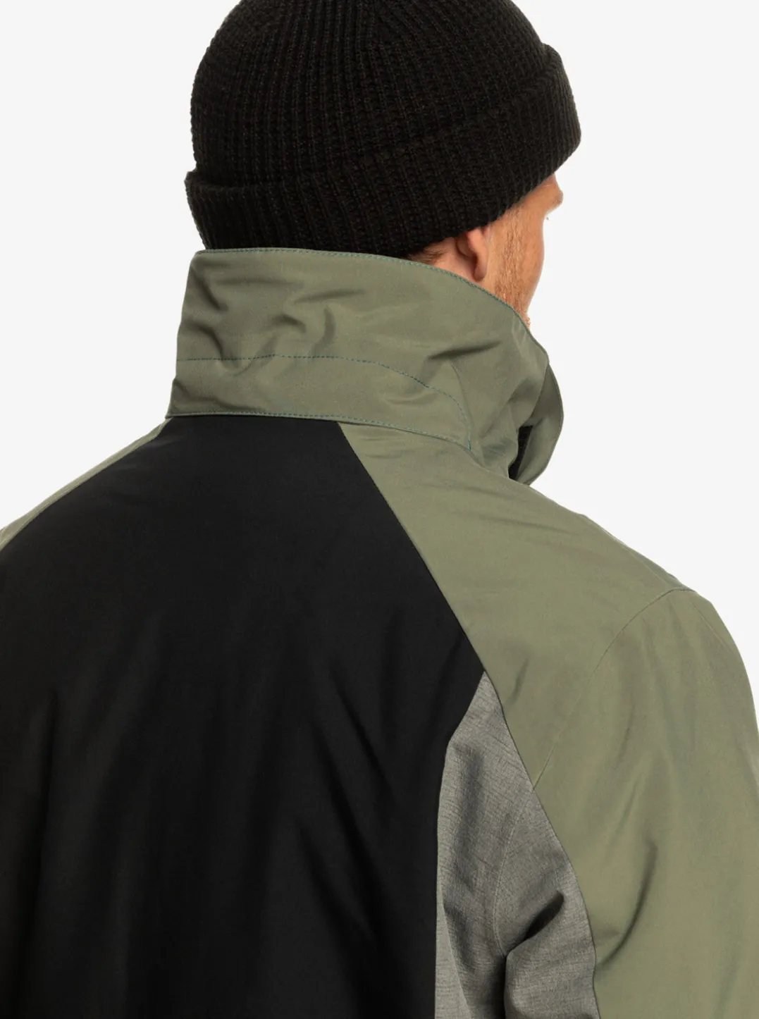 Mens Quiksilver Layers|Mission Plus Technical Snow Jacket