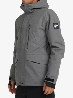 Mens Quiksilver Layers|Mission Solid Insulated Snow Jacket
