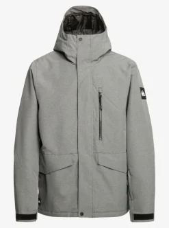 Mens Quiksilver Layers|Mission Solid Insulated Snow Jacket