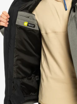 Mens Quiksilver Layers|Mission Solid Insulated Snow Jacket