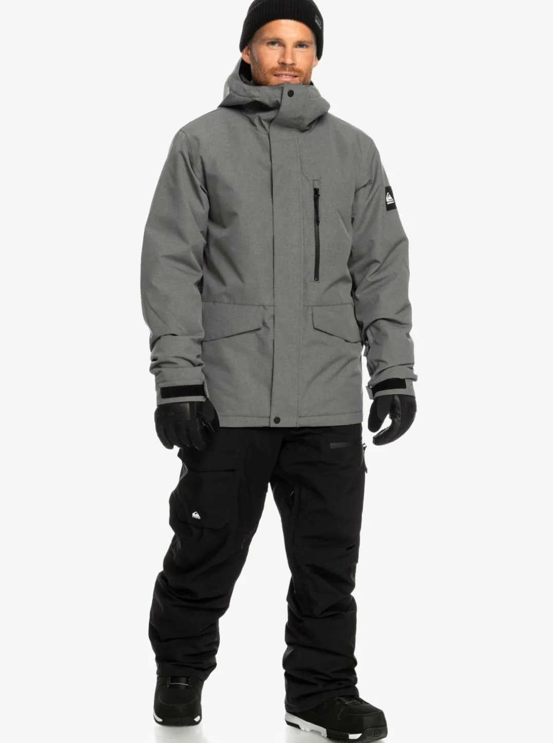 Mens Quiksilver Layers|Mission Solid Insulated Snow Jacket