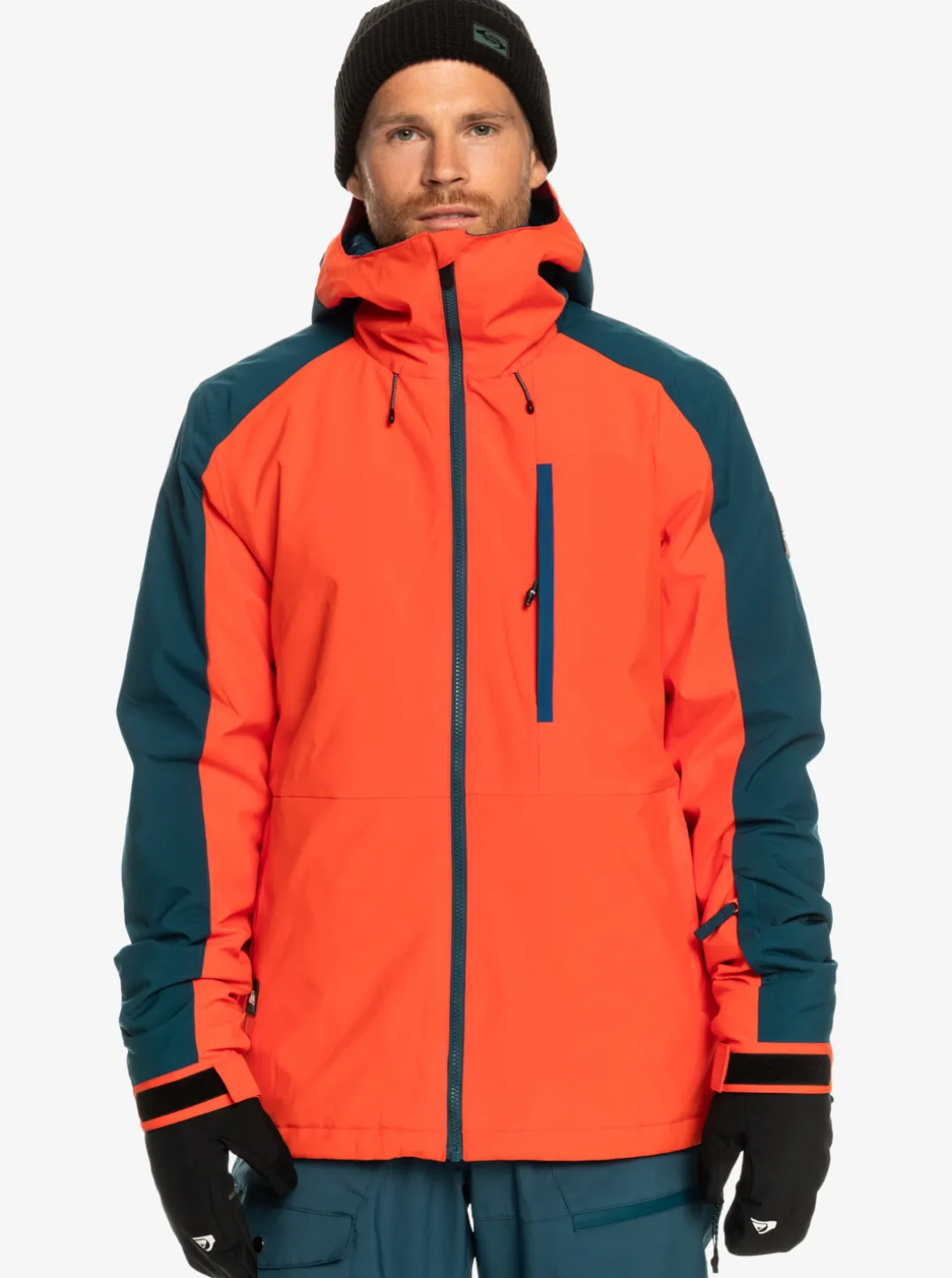 Mens Quiksilver Layers|Mission Technical Snow Jacket