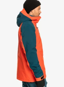 Mens Quiksilver Layers|Mission Technical Snow Jacket