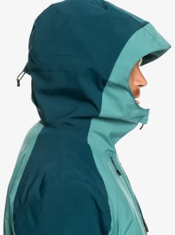 Mens Quiksilver Layers|Mission Technical Snow Jacket