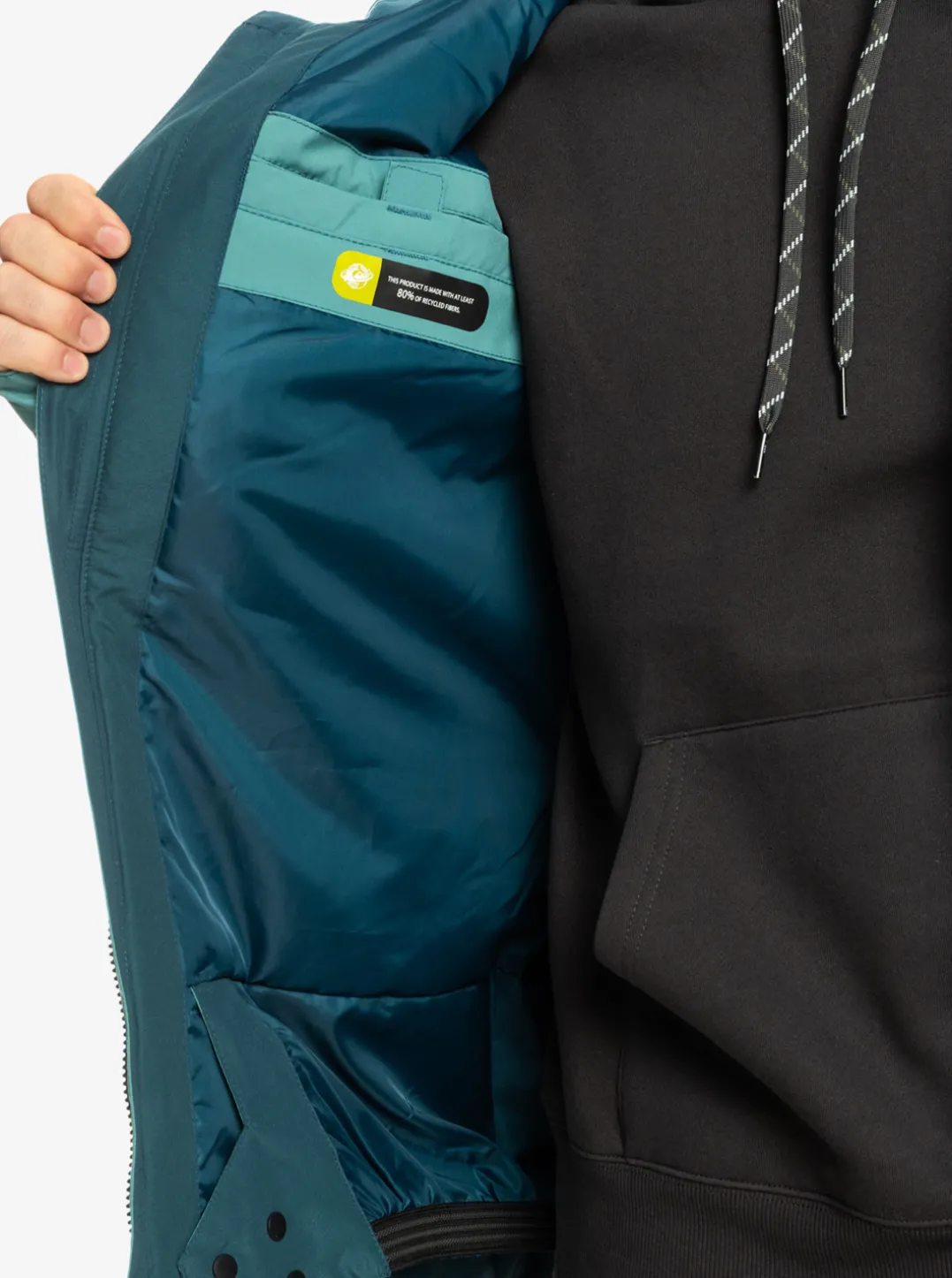 Mens Quiksilver Layers|Mission Technical Snow Jacket