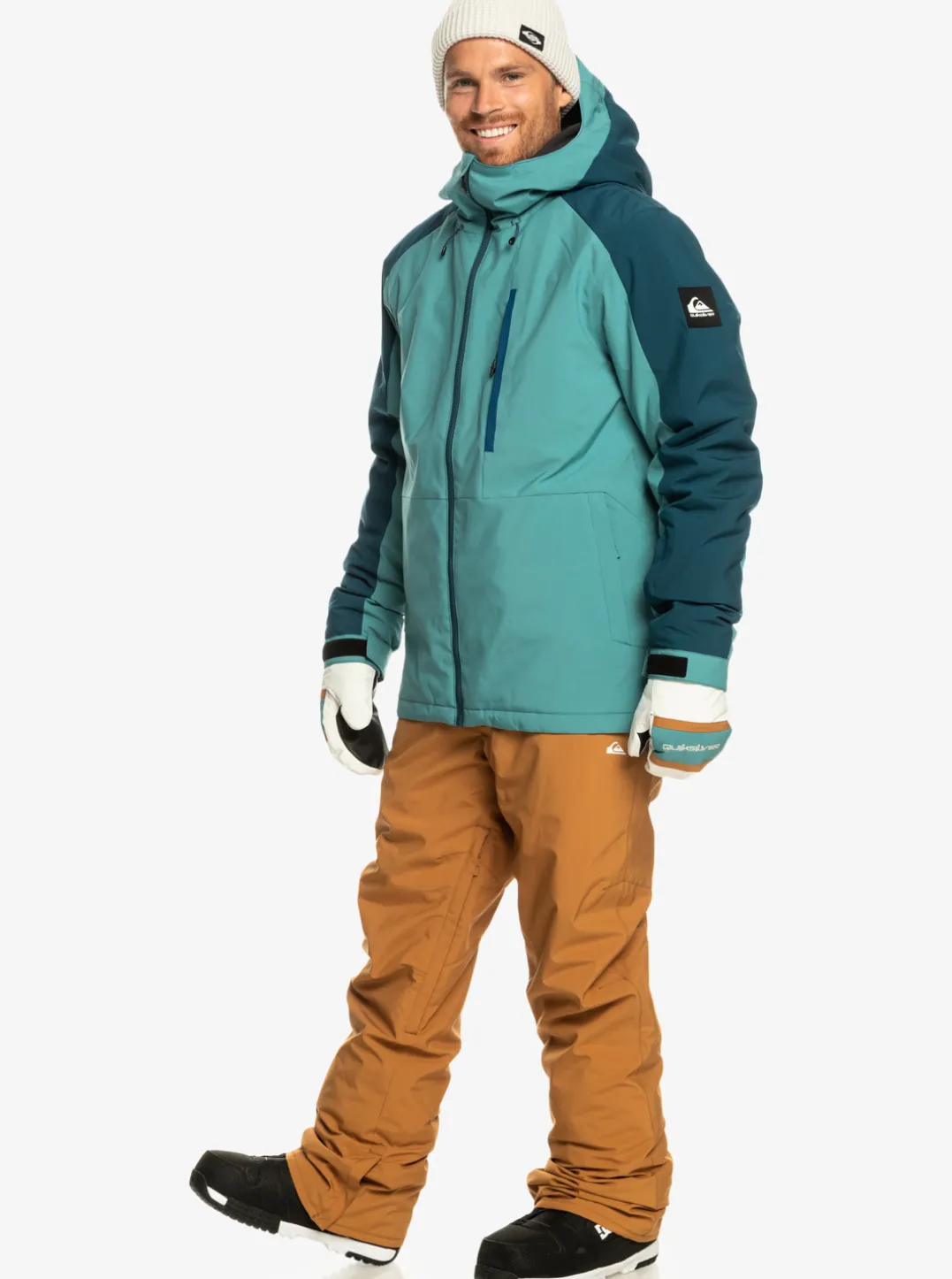 Mens Quiksilver Layers|Mission Technical Snow Jacket