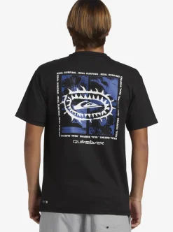 Mens Quiksilver Rashguards|Mix Session Upf 50 Short Sleeve Surf Tee
