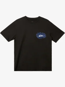 Mens Quiksilver Rashguards|Mix Session Upf 50 Short Sleeve Surf Tee