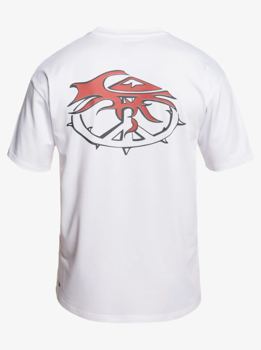 Mens Quiksilver Rashguards|Mix Session Upf 50 Short Sleeve Surf Tee