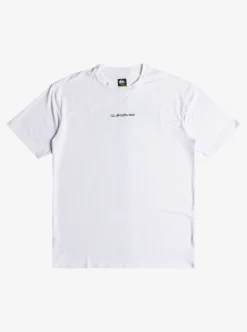 Mens Quiksilver Rashguards|Mix Session Upf 50 Short Sleeve Surf Tee