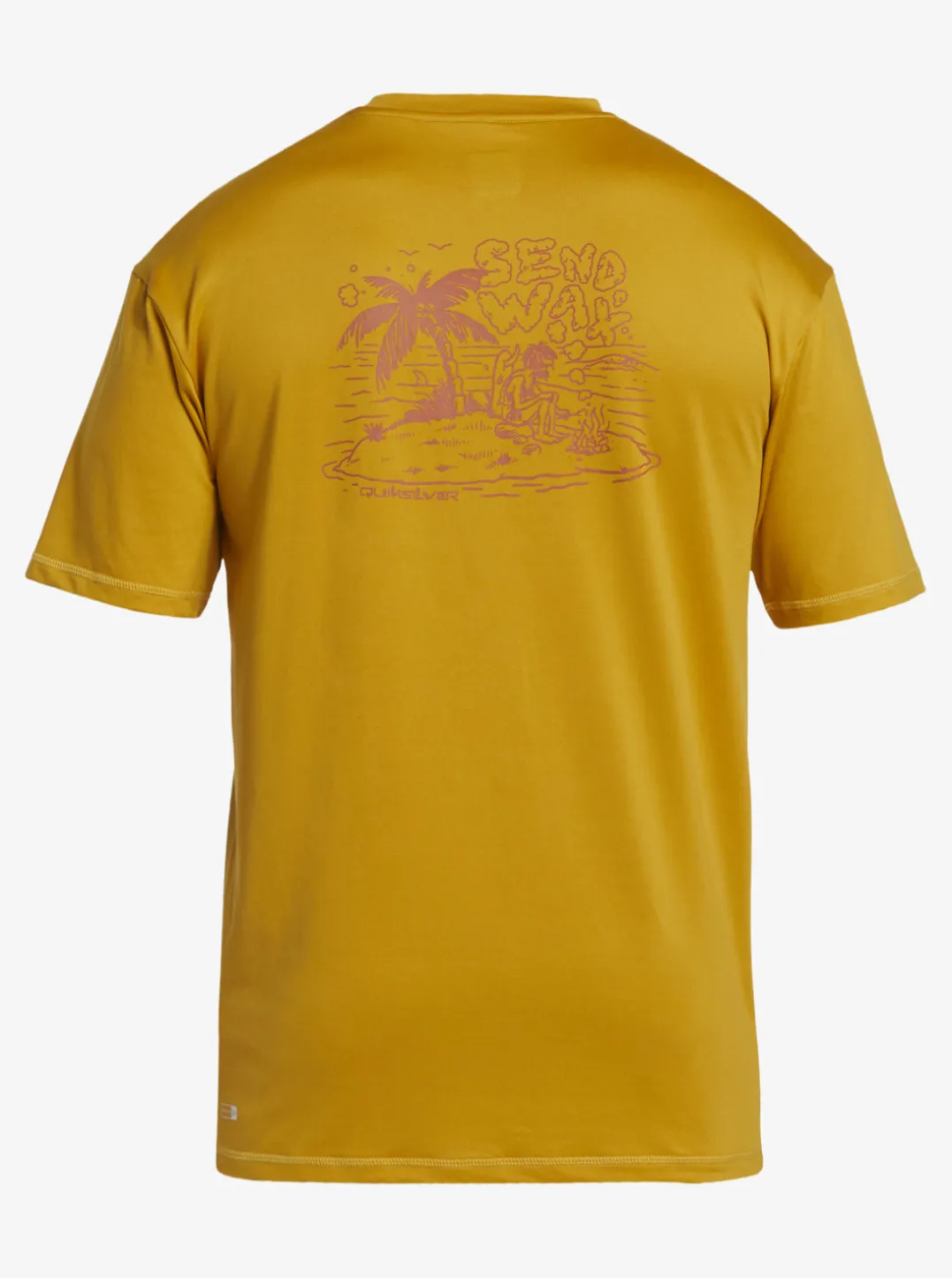 Mens Quiksilver Rashguards|Mix Session Upf 50 Short Sleeve Surf Tee