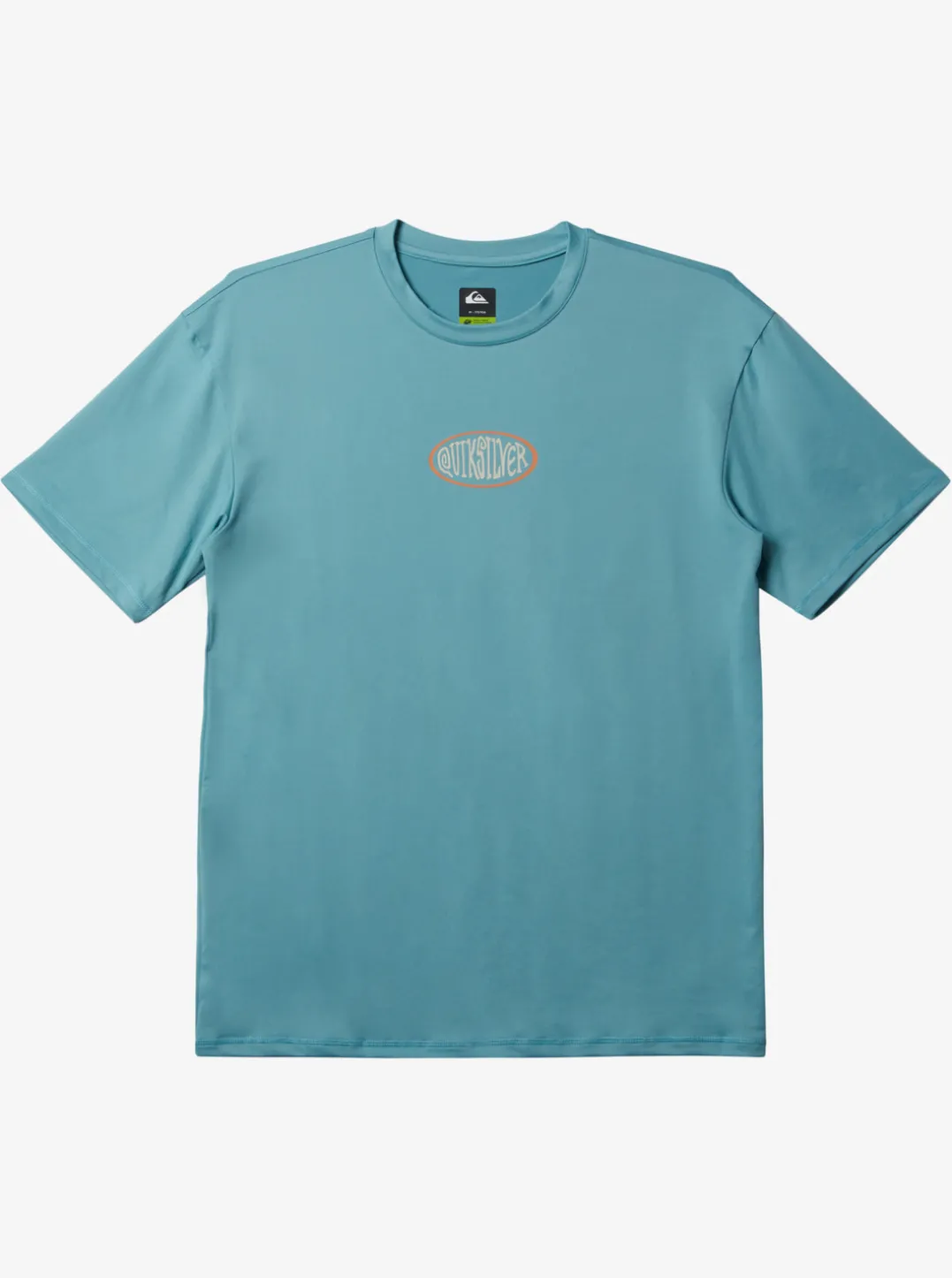 Mens Quiksilver Rashguards|Mix Session Upf 50 Short Sleeve Surf Tee