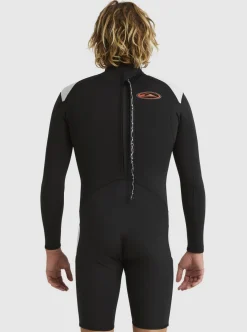 Mens Quiksilver Wetsuits|2/2Mm Capsule Saturn Long Sleeve Spring Suit