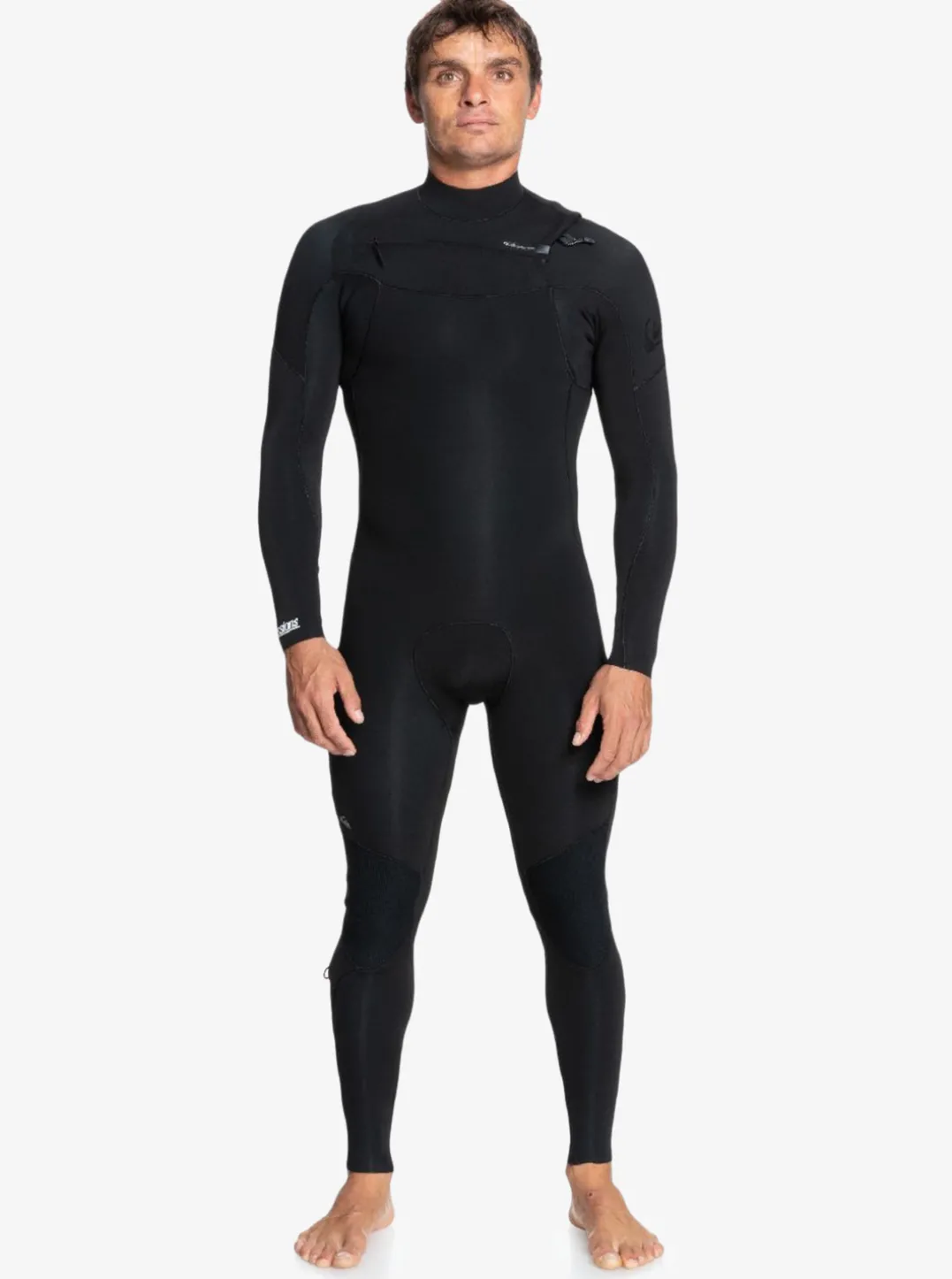 Mens Quiksilver Wetsuits|4/3Mm Everyday Sessions Chest Zip Wetsuit