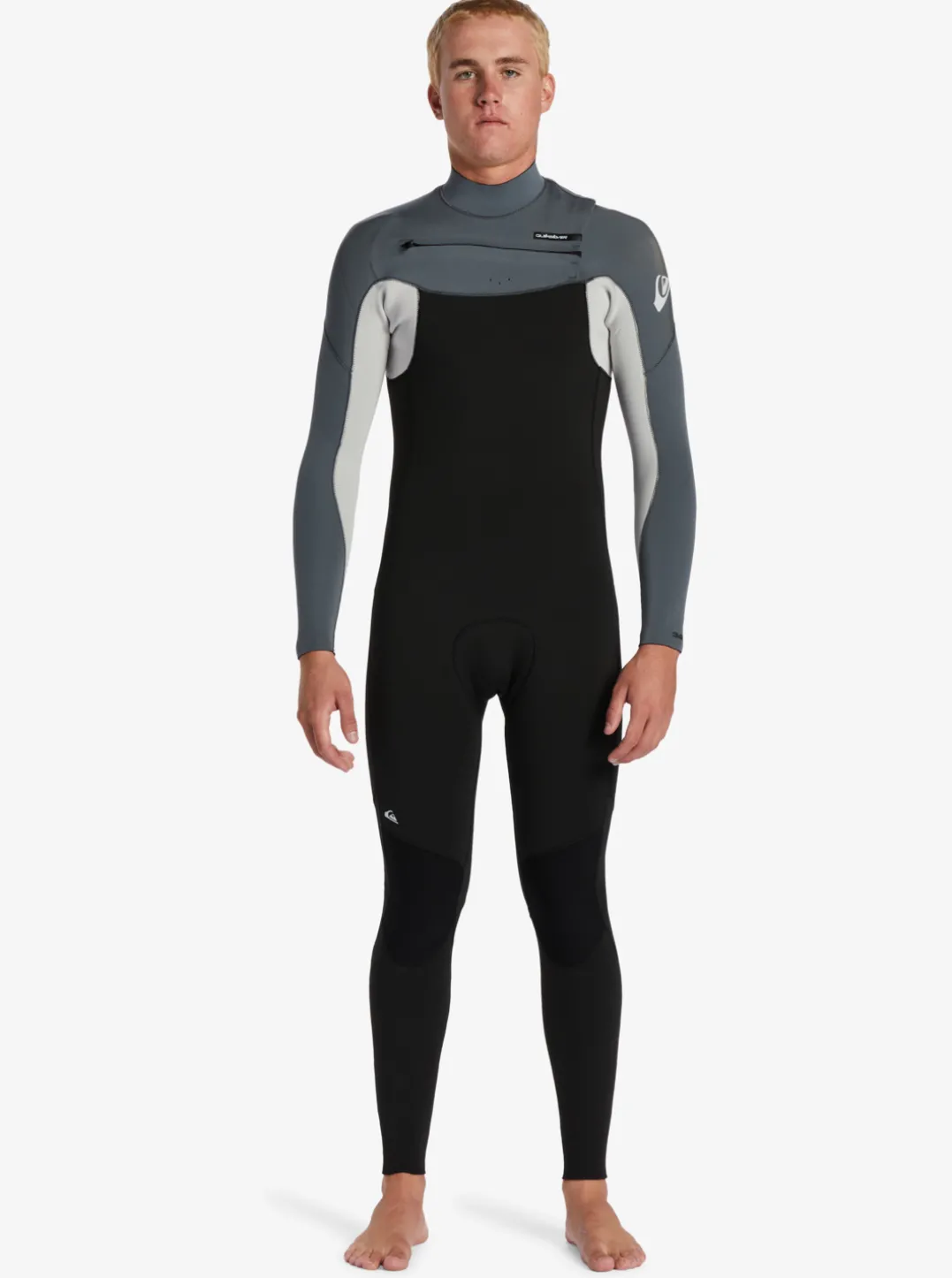 Mens Quiksilver Wetsuits|3/2Mm Everyday Sessions Chest Zip Wetsuit