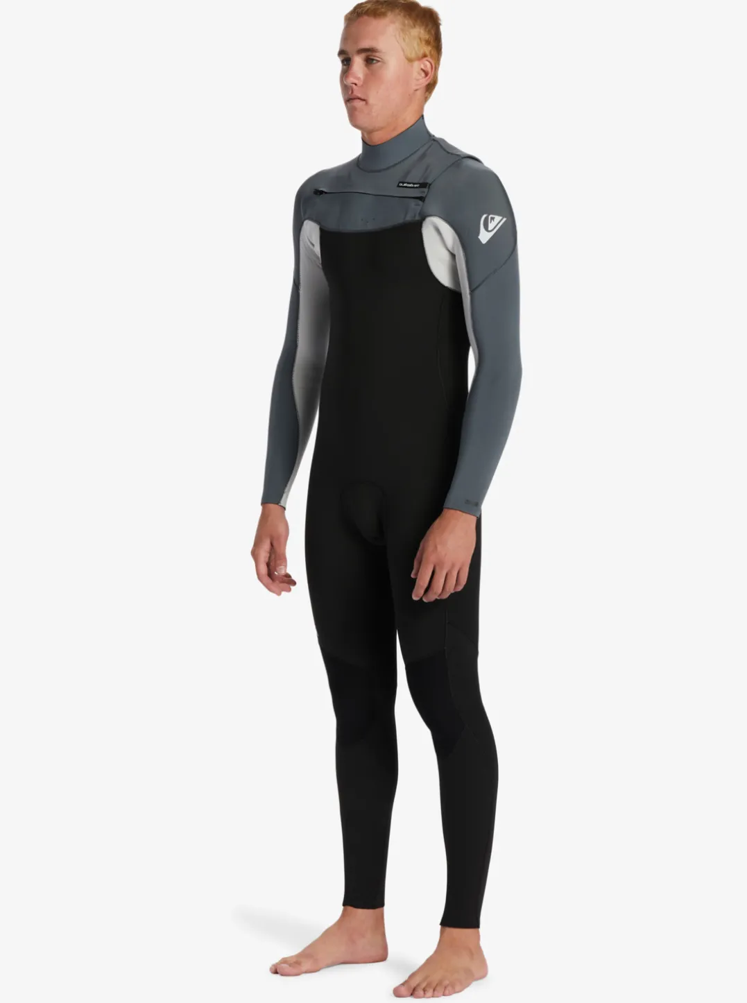 Mens Quiksilver Wetsuits|3/2Mm Everyday Sessions Chest Zip Wetsuit