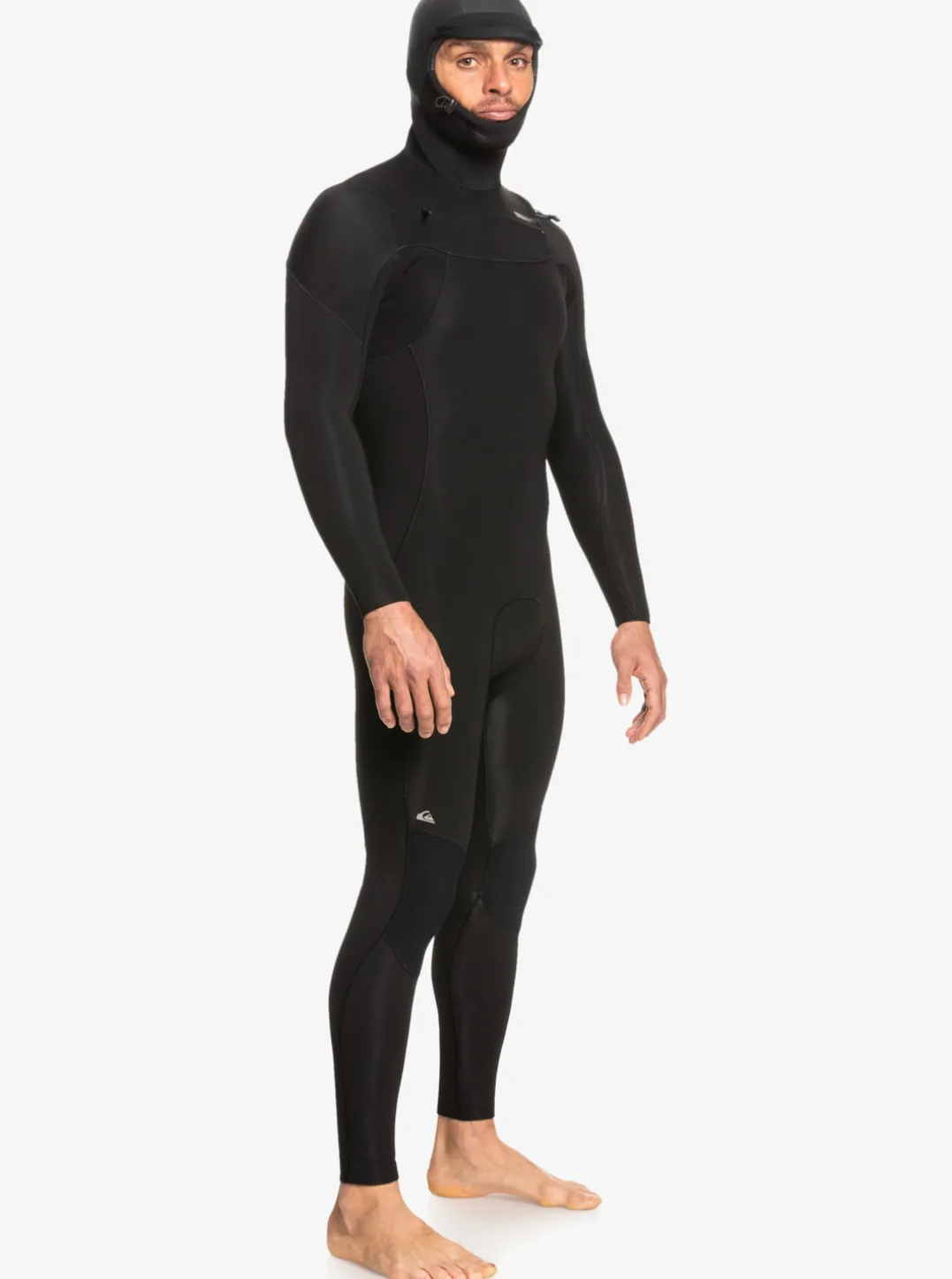 Mens Quiksilver Wetsuits|5/4/3Mm Everyday Sessions Hooded Chest Zip Wetsuit