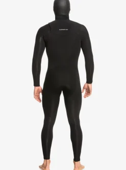 Mens Quiksilver Wetsuits|5/4/3Mm Everyday Sessions Hooded Chest Zip Wetsuit