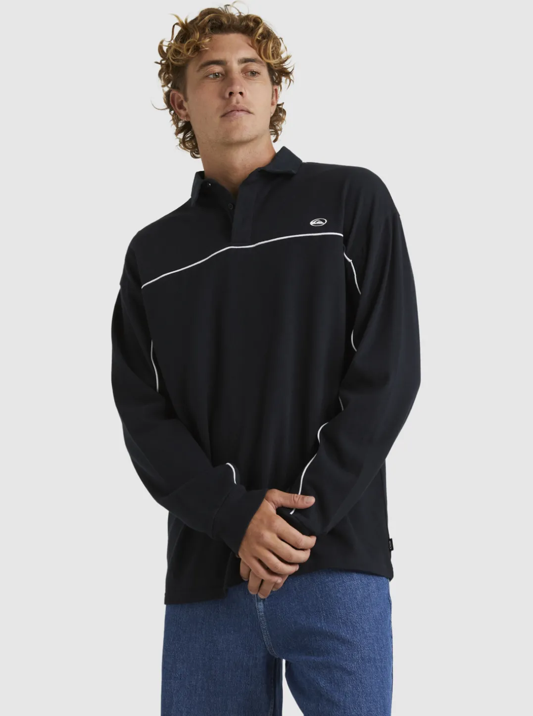 Mens Quiksilver Shirts & Polos|Modular Rugby Polo Knit