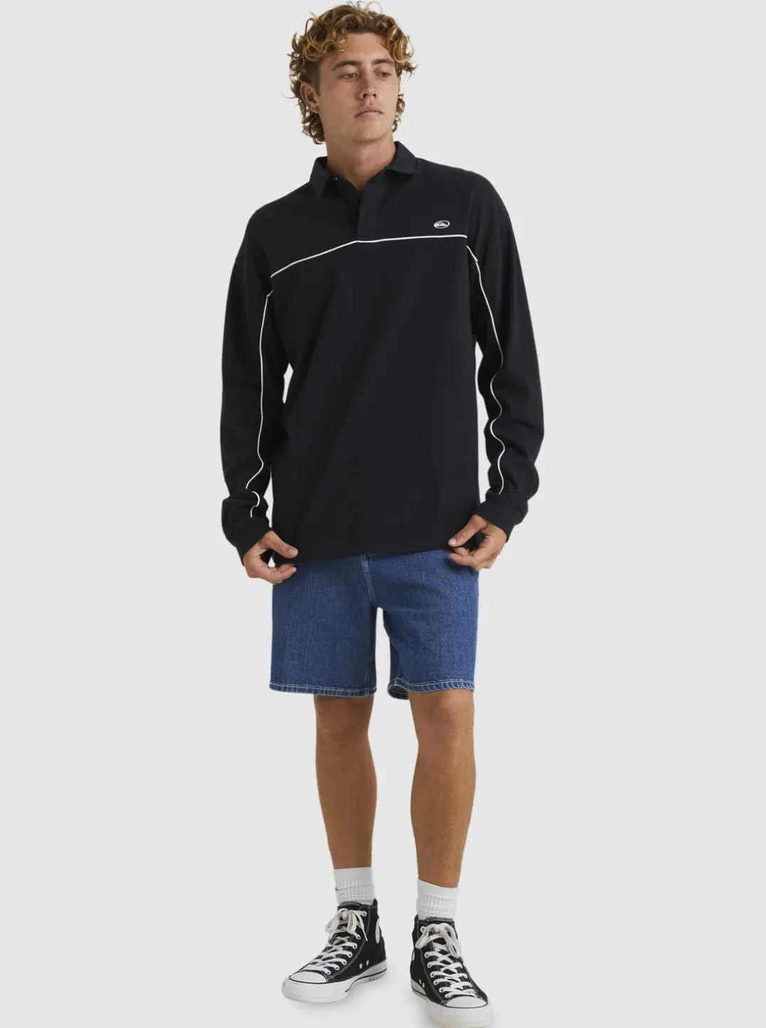 Mens Quiksilver Shirts & Polos|Modular Rugby Polo Knit