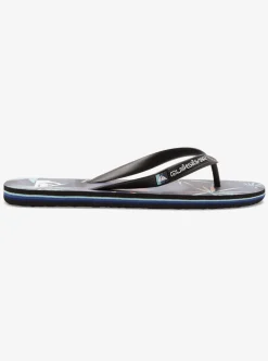 Mens Quiksilver Sandals|Molokai Highline Scallop Flip-Flops