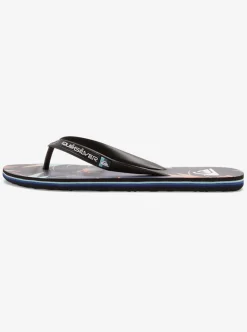 Mens Quiksilver Sandals|Molokai Highline Scallop Flip-Flops