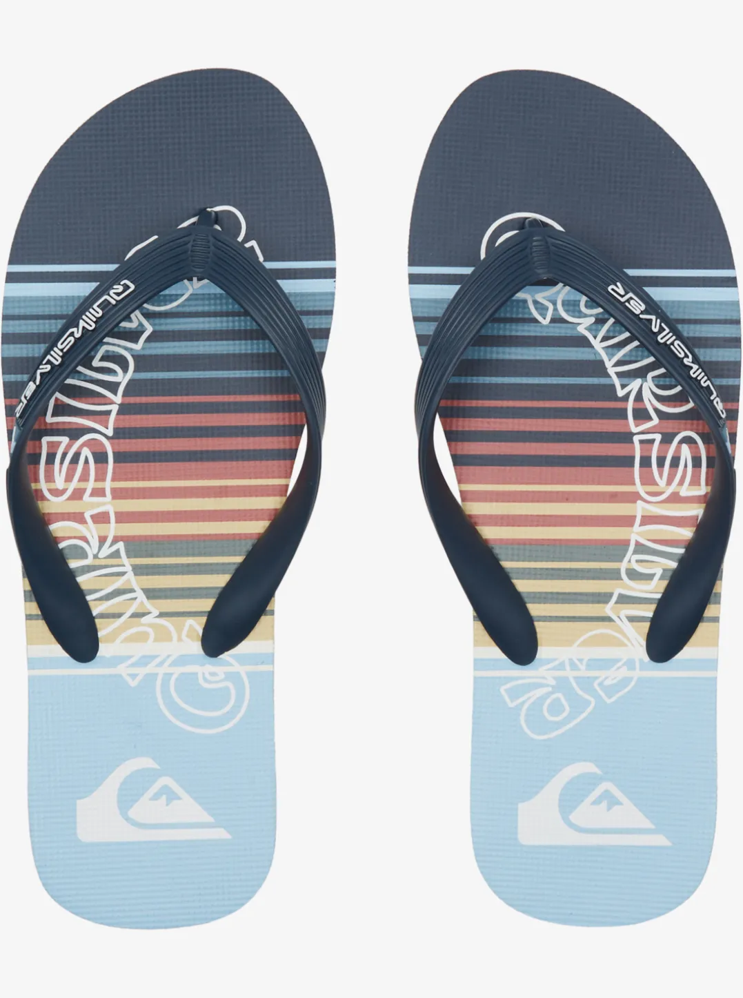 Mens Quiksilver Sandals|Molokai Word Flip-Flops