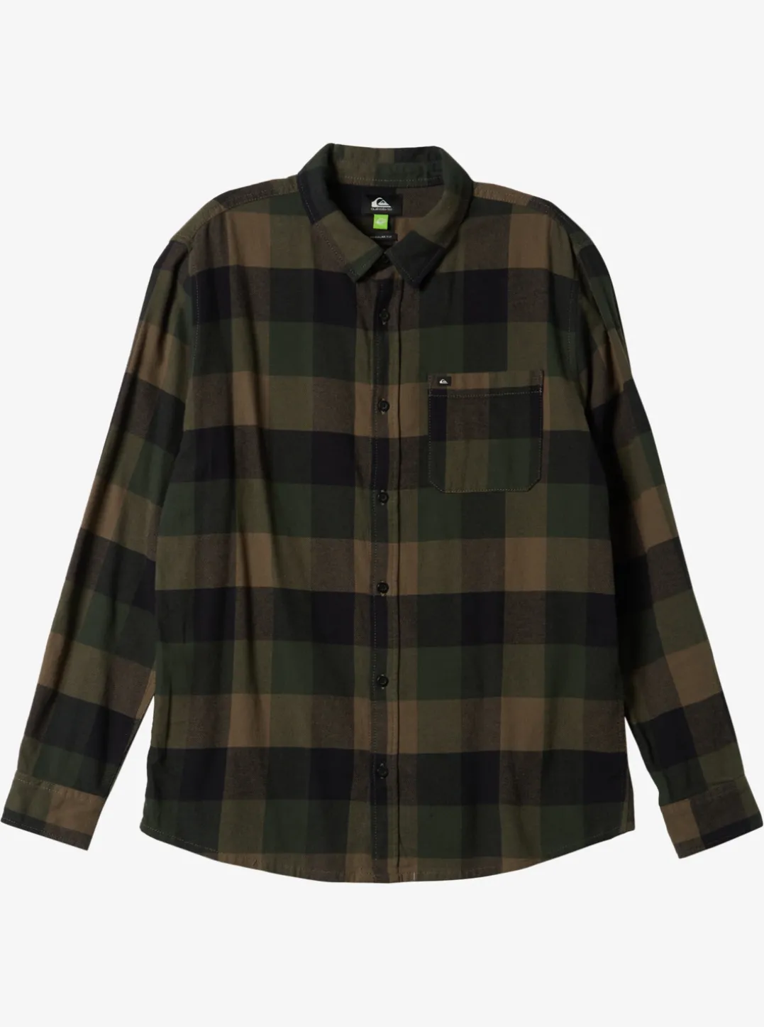Mens Quiksilver Shirts & Polos|Motherfly Long Sleeve Shirt