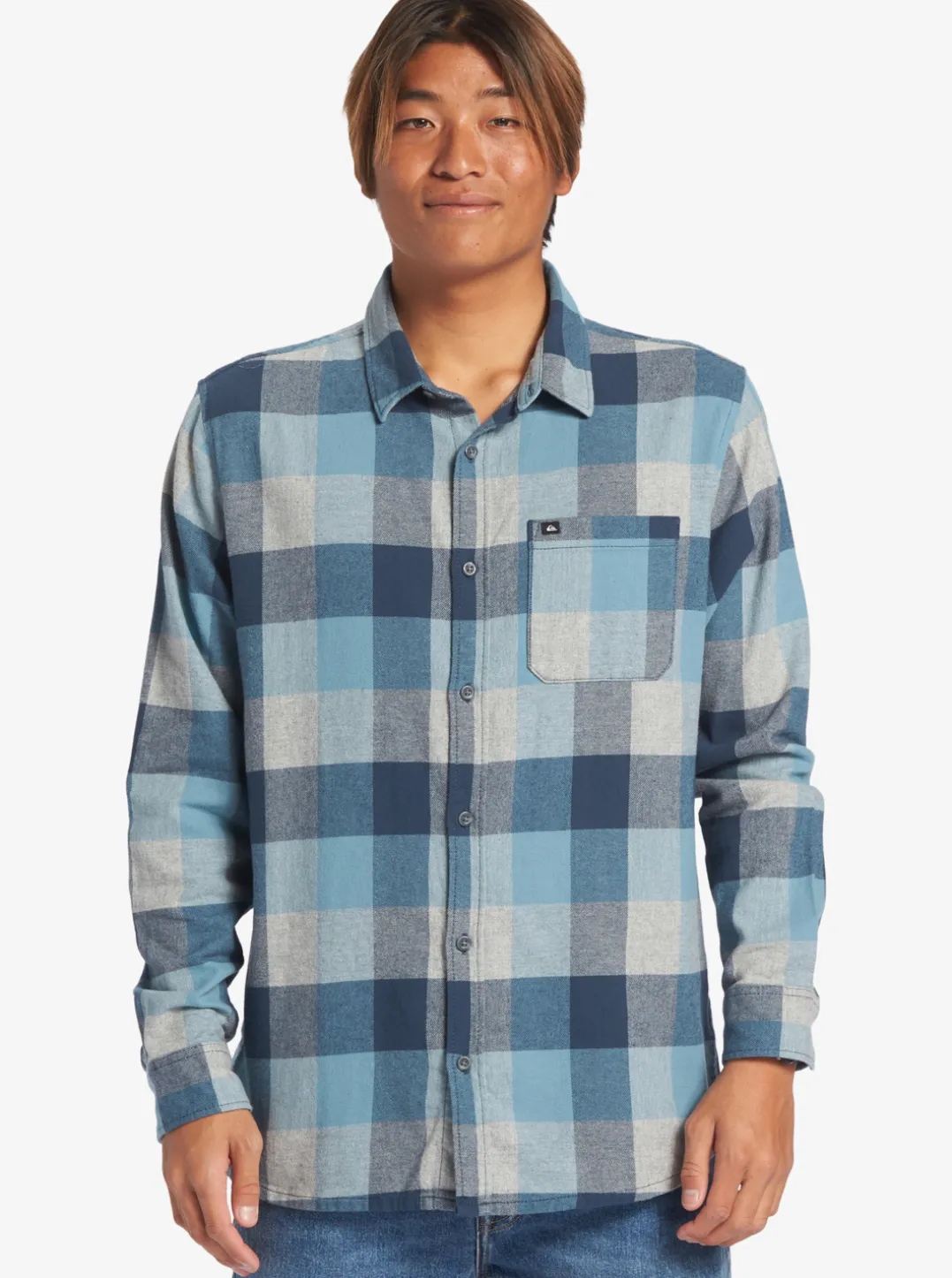 Mens Quiksilver Shirts & Polos|Motherfly Long Sleeve Shirt