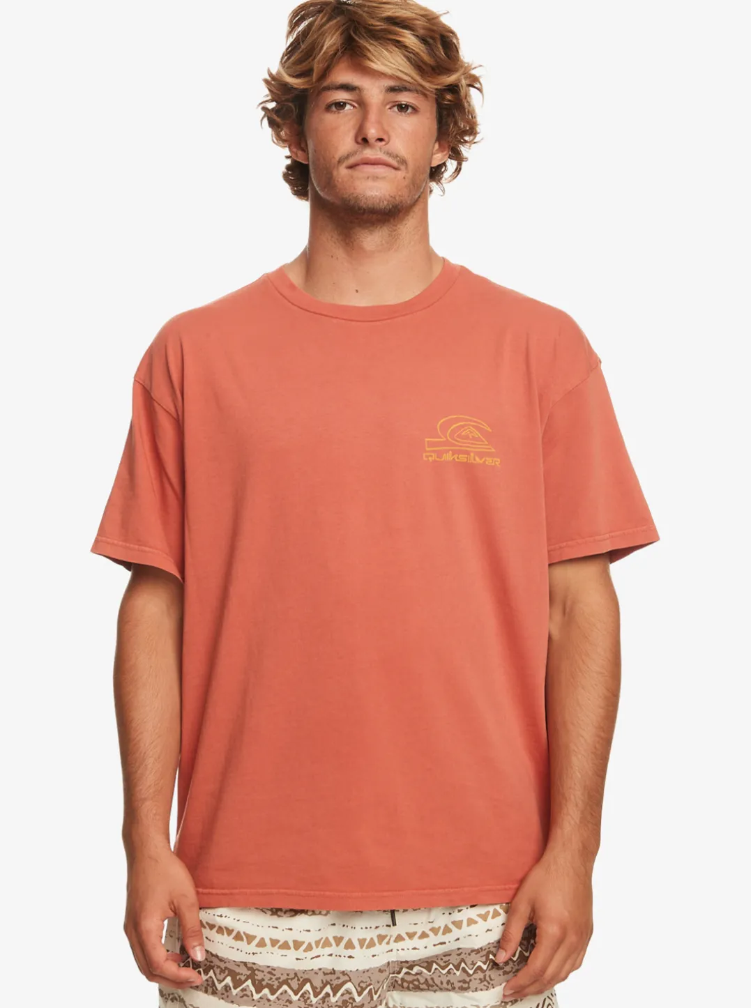 Mens Quiksilver Tees|Natural Vibe T-Shirt