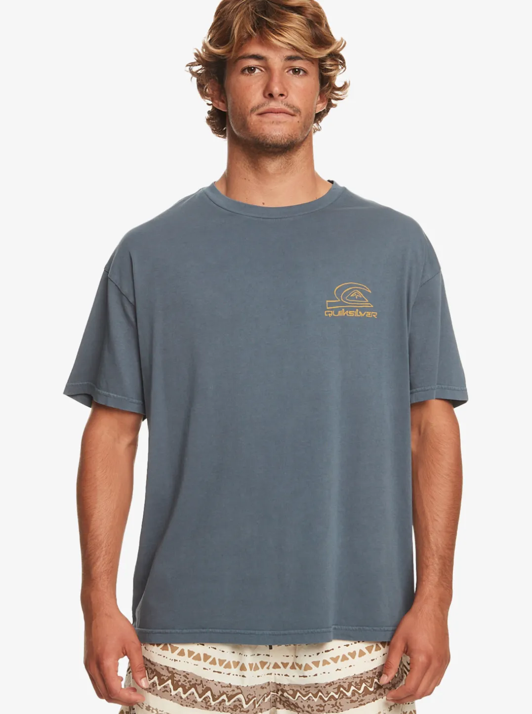 Mens Quiksilver Tees|Natural Vibe T-Shirt