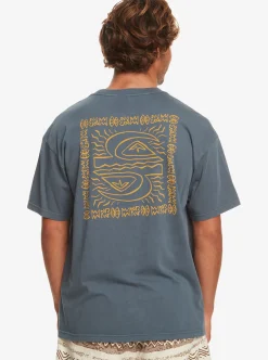 Mens Quiksilver Tees|Natural Vibe T-Shirt