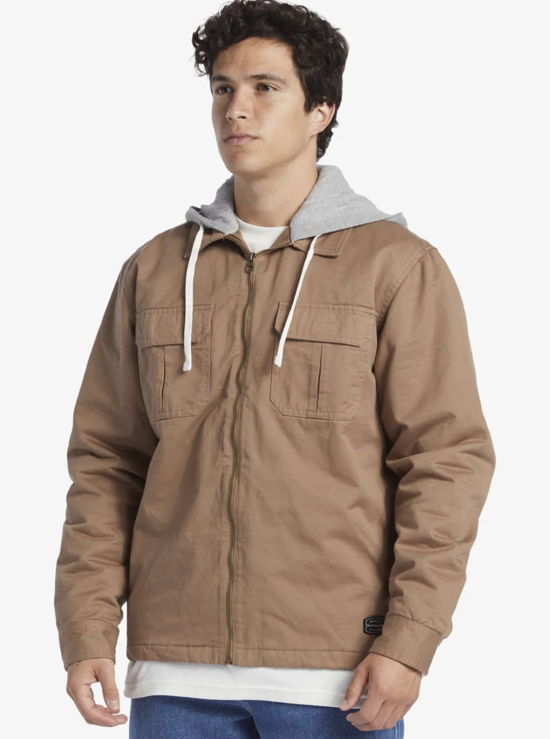 Mens Quiksilver Jackets|New Aitor Hooded Jacket