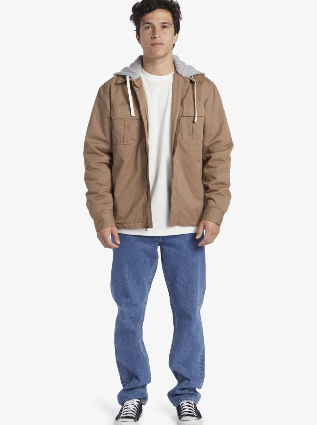 Mens Quiksilver Jackets|New Aitor Hooded Jacket