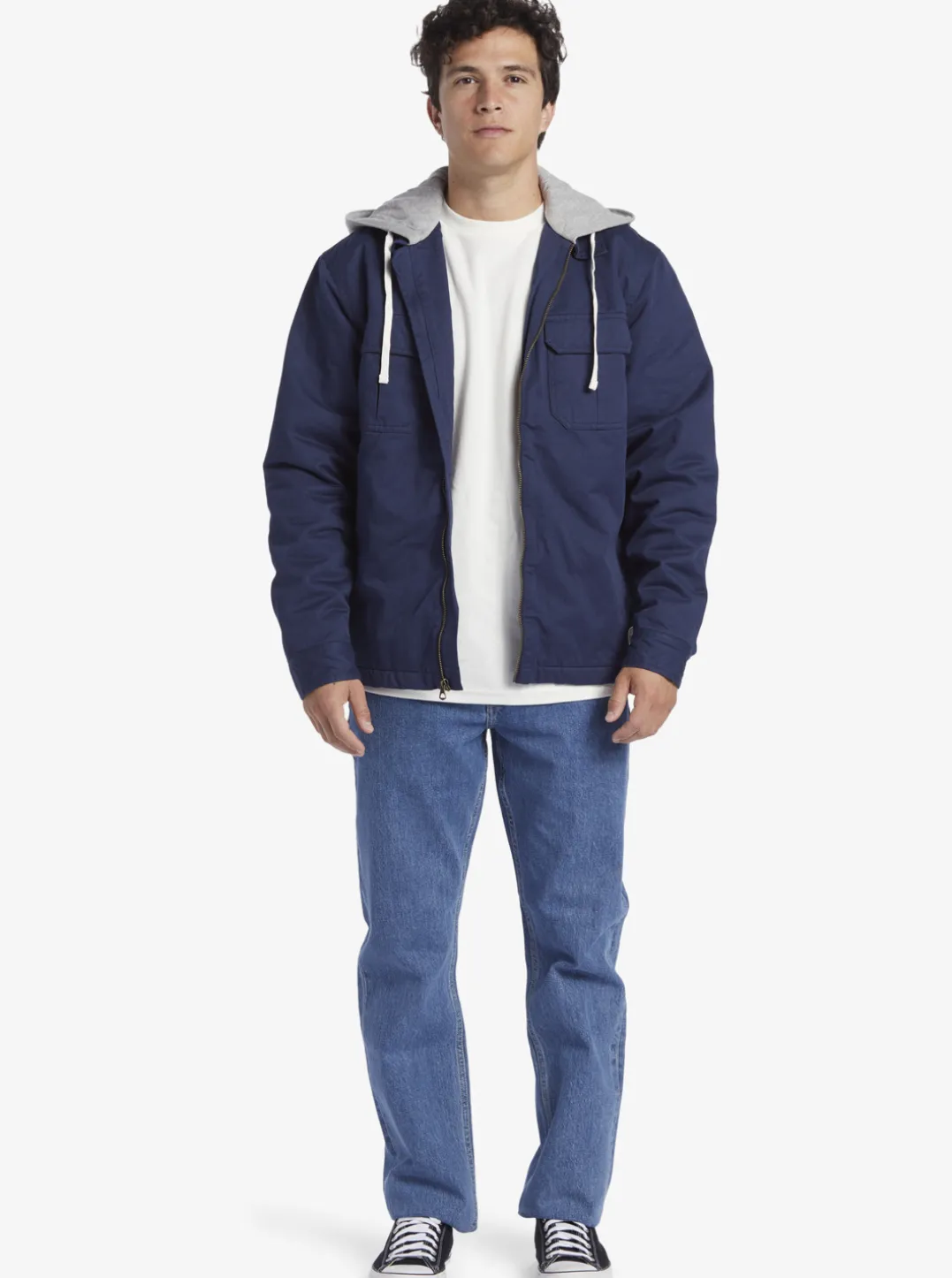 Mens Quiksilver Jackets|New Aitor Hooded Jacket